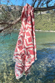 Mijölnir Toalla de Playa Fouta Lalezar - Rojo